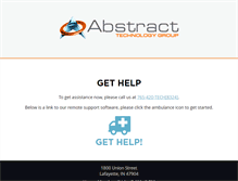Tablet Screenshot of abstracthelp.com